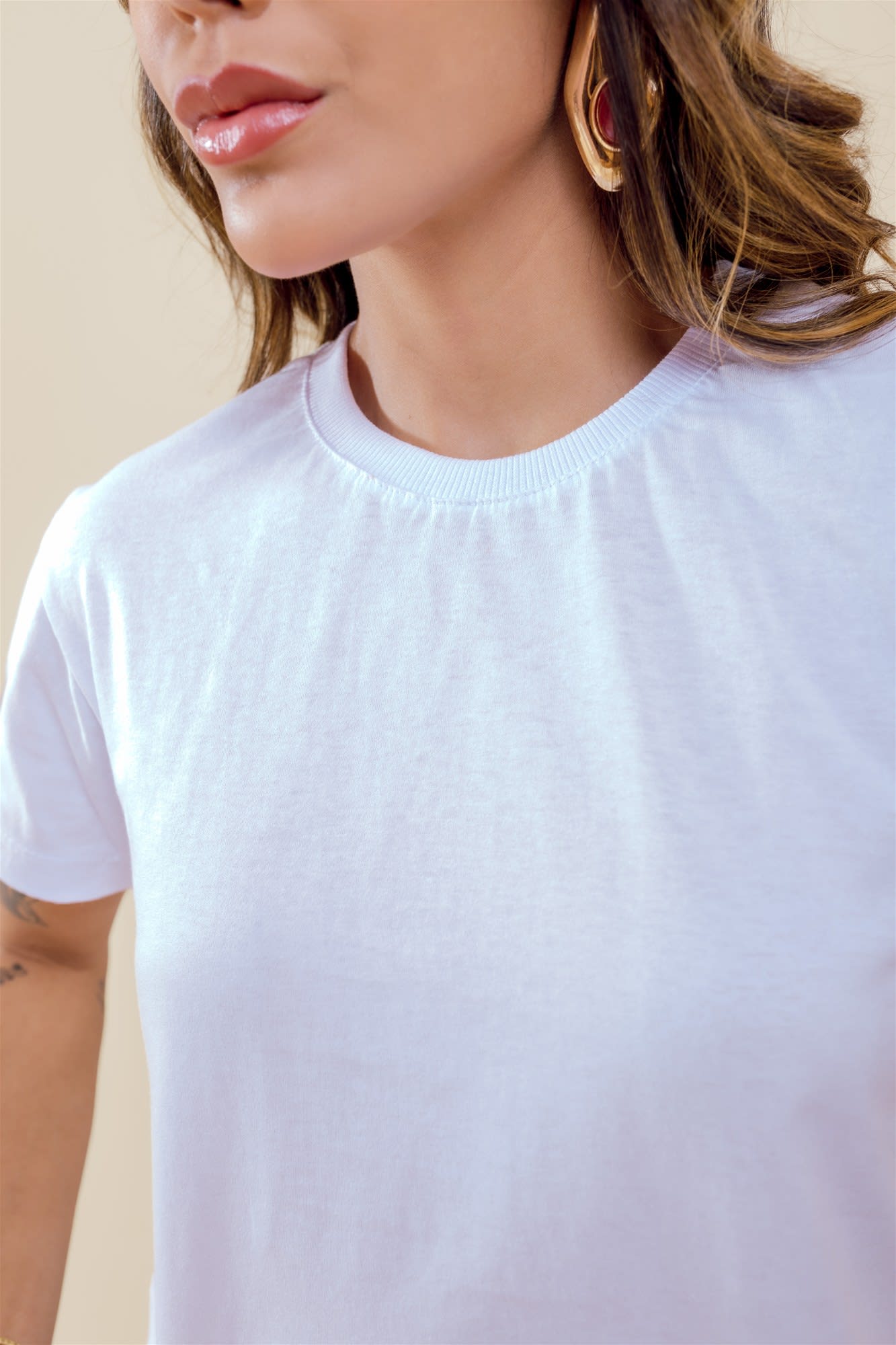 T-Shirt - Básica - Branco