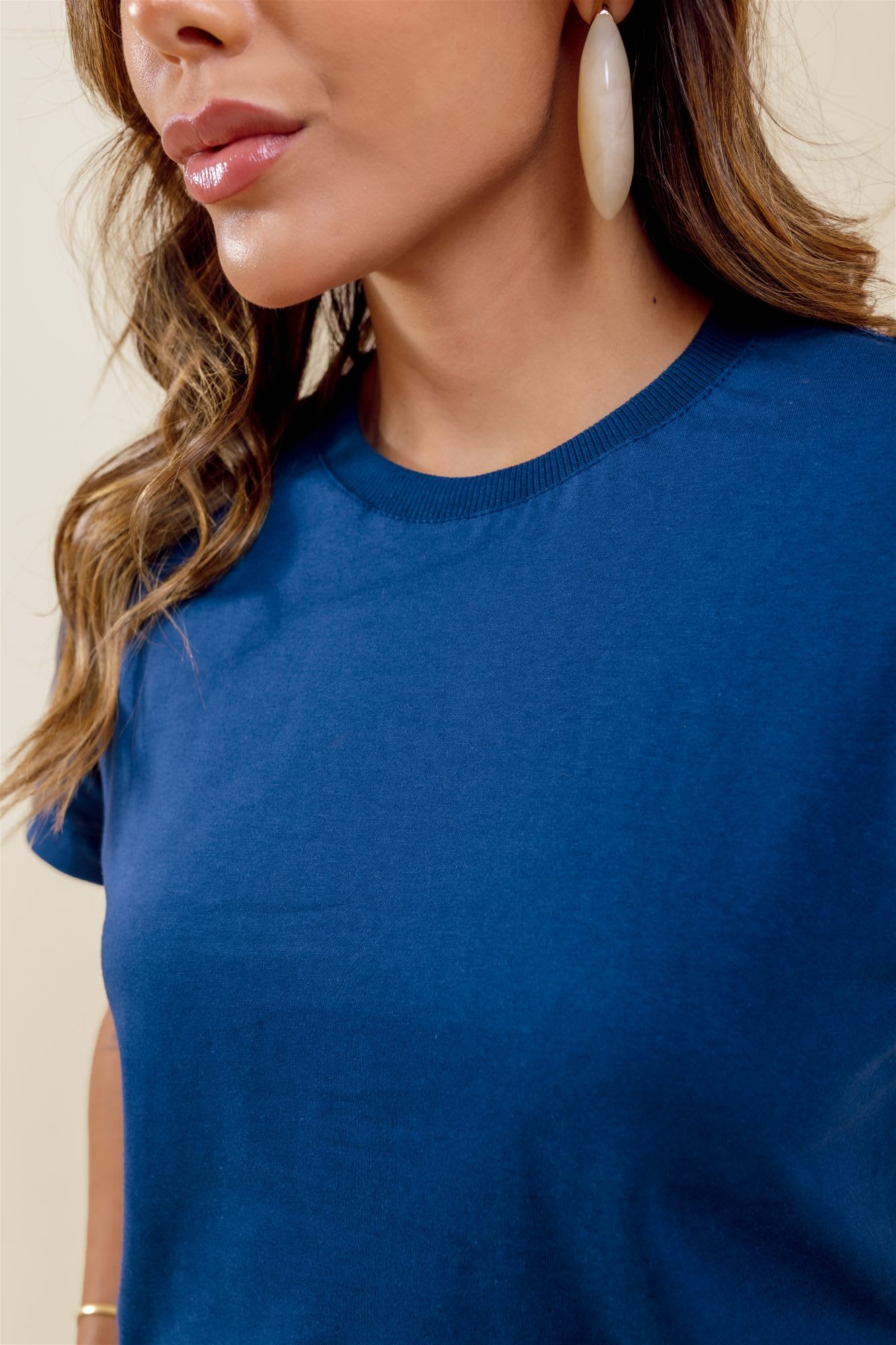T-Shirt - Básica - Azul Marinho