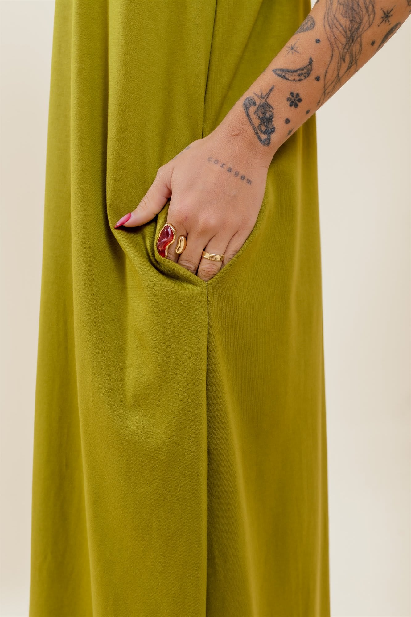 Vestido Ibiza - Verde Selva