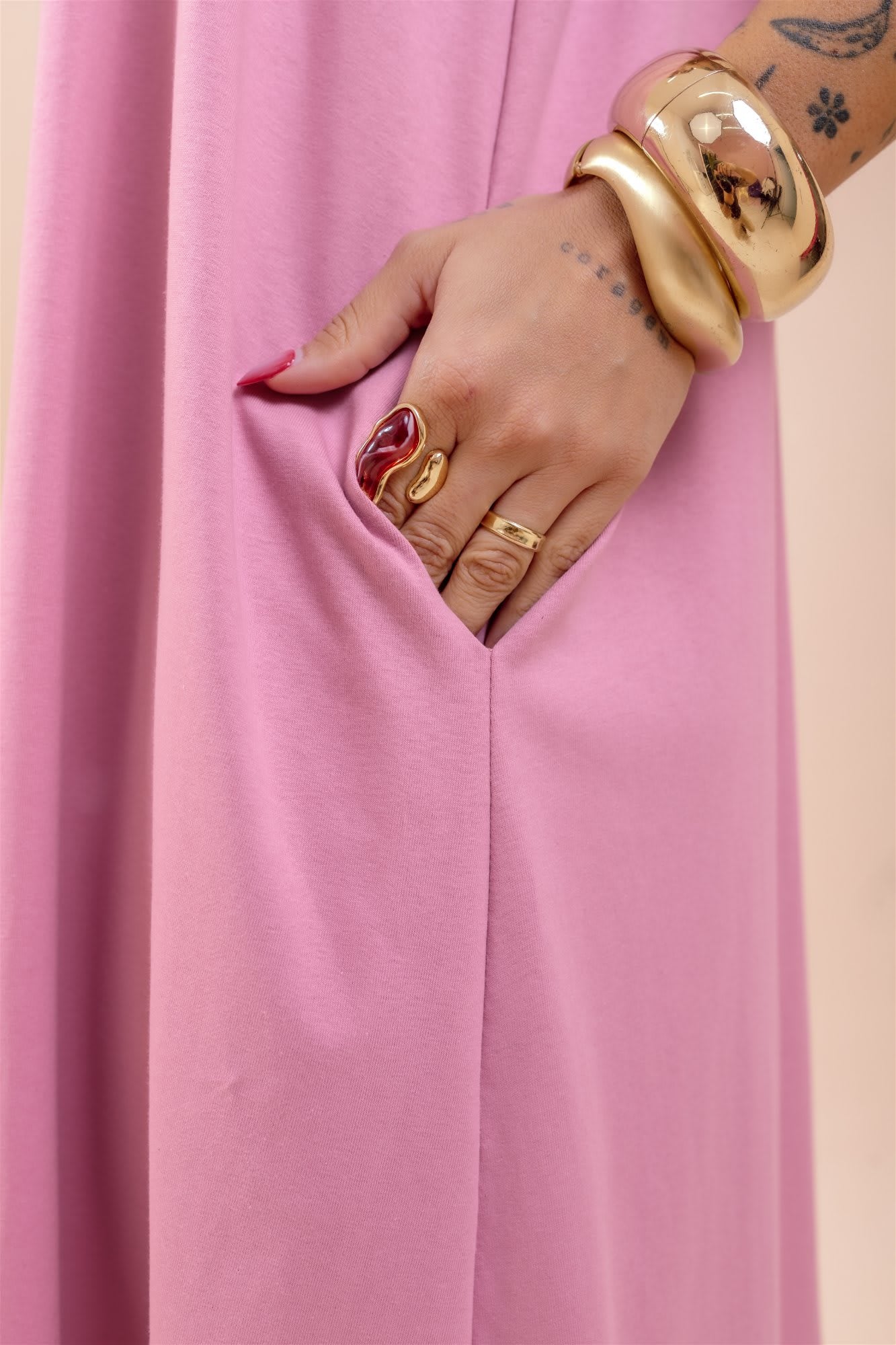 Vestido Ibiza - Rosa Chique