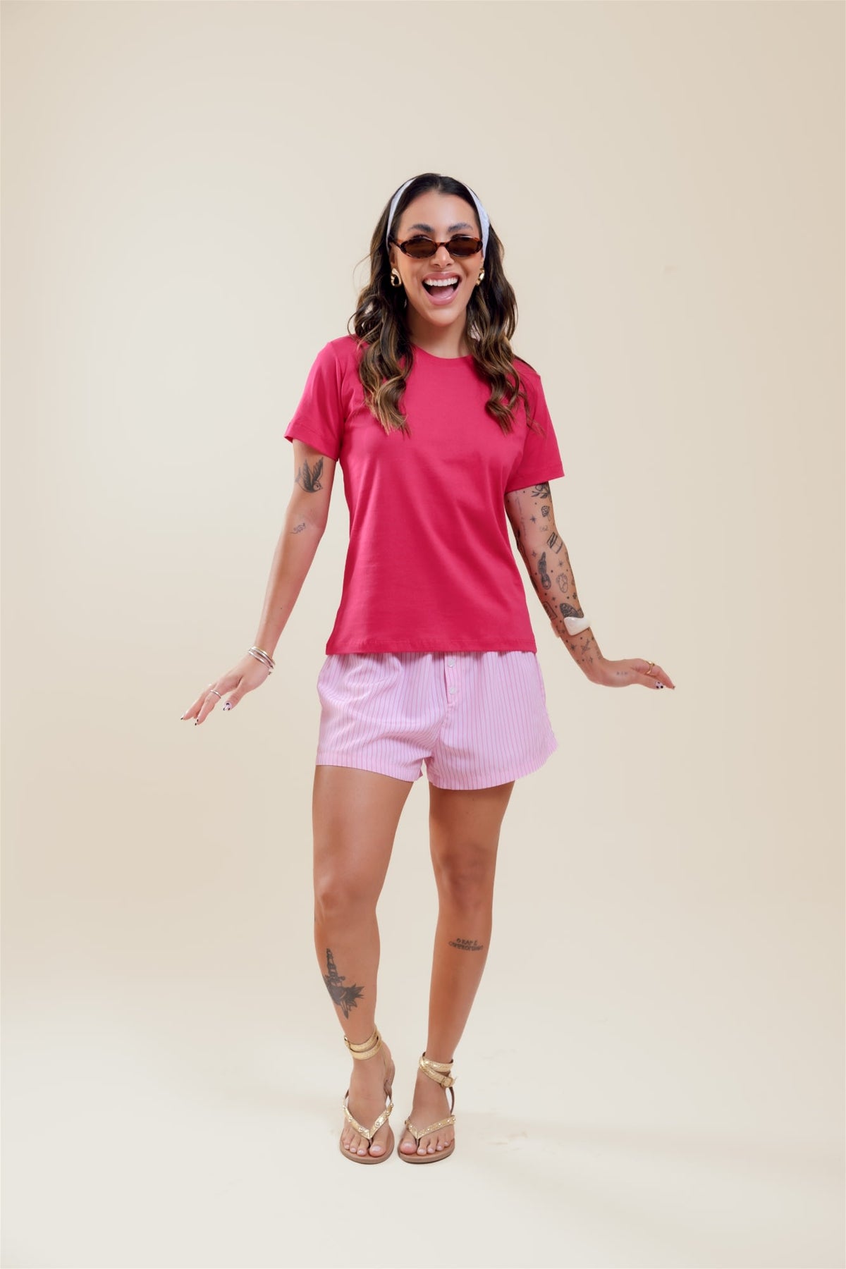 T-Shirt Básica - Pink