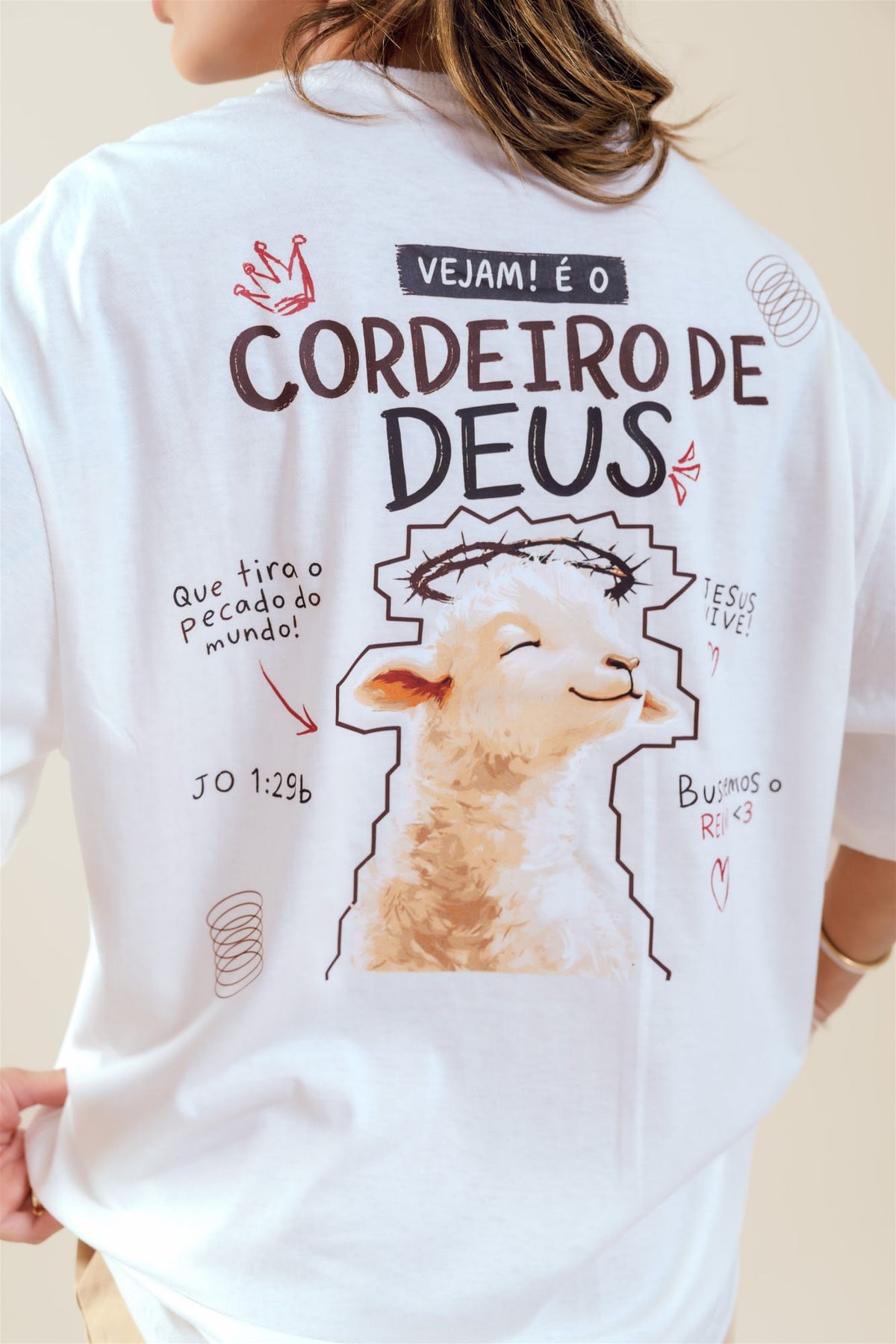Max T-Shirt - Cordeiro de Deus - OFF