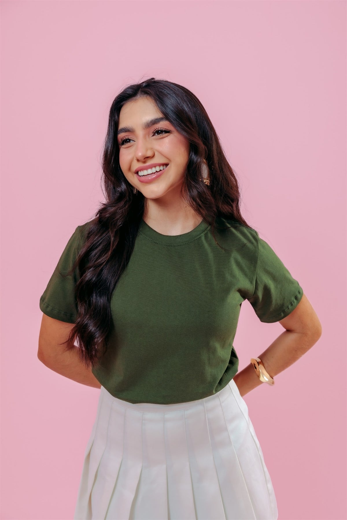 T-Shirt - Básica - Verde Musgo