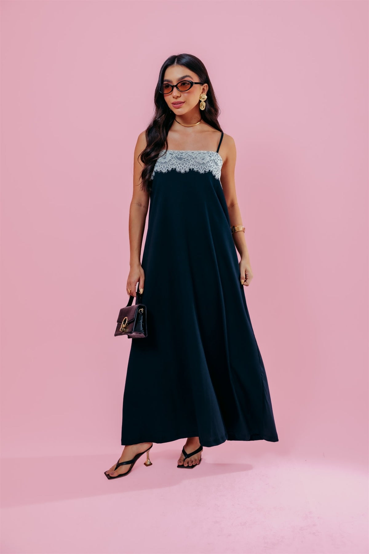 Vestido Amalfi - Preto