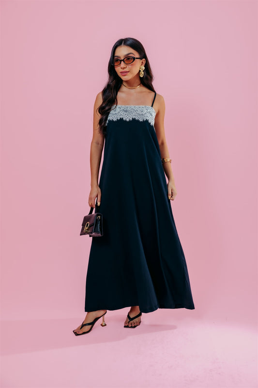 Vestido Amalfi - Preto