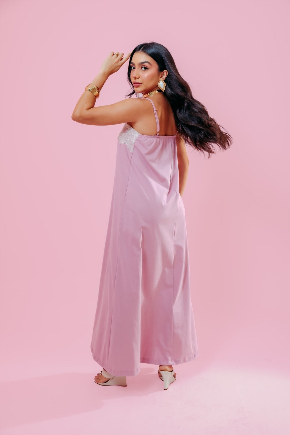 Vestido Amalfi - Rosa