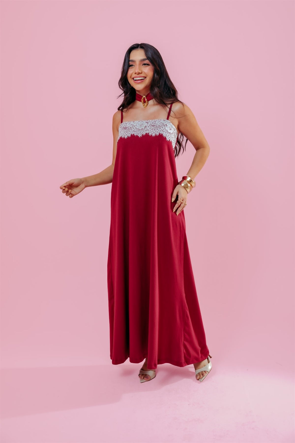 Vestido Amalfi - Marsala