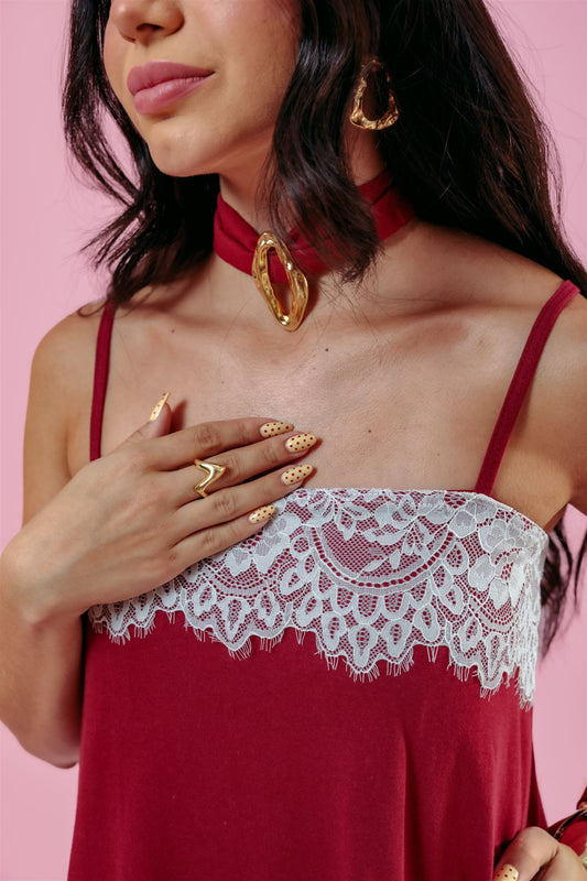 Vestido Amalfi - Marsala