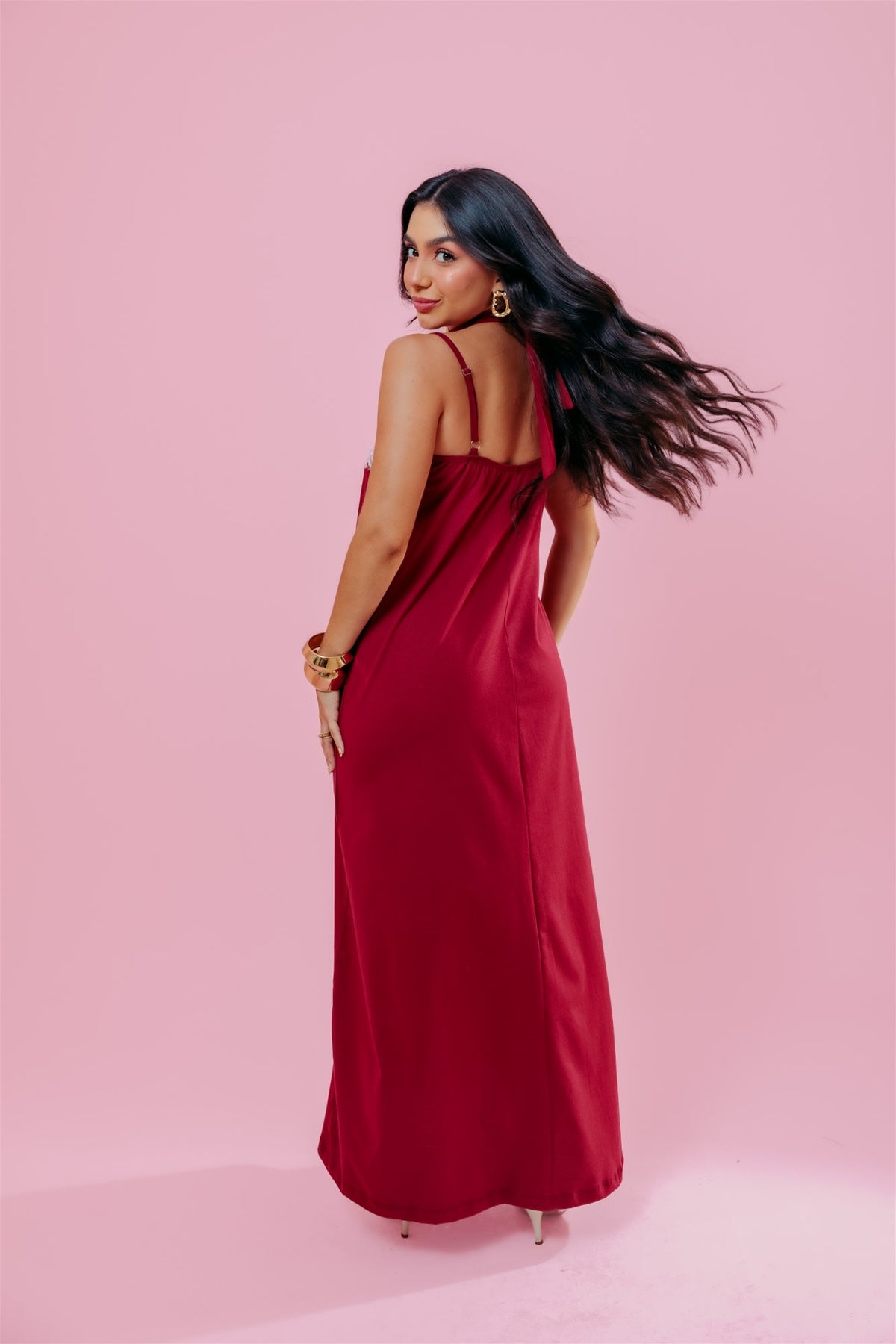 Vestido Amalfi - Marsala