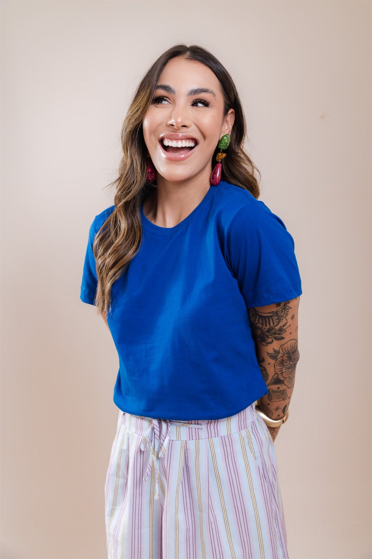 T-Shirt Básica - Azul Royal