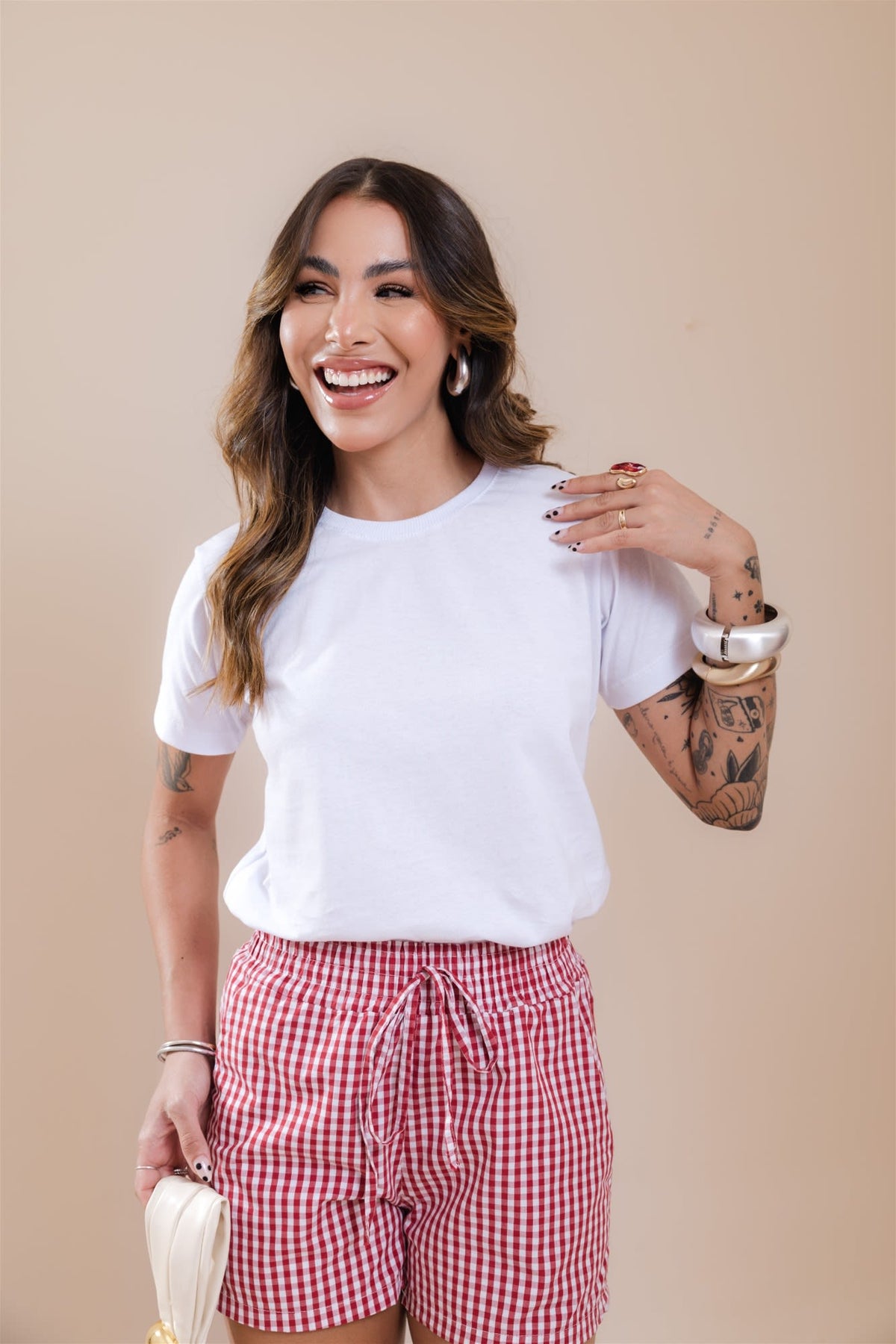 T-Shirt Básica - Branco