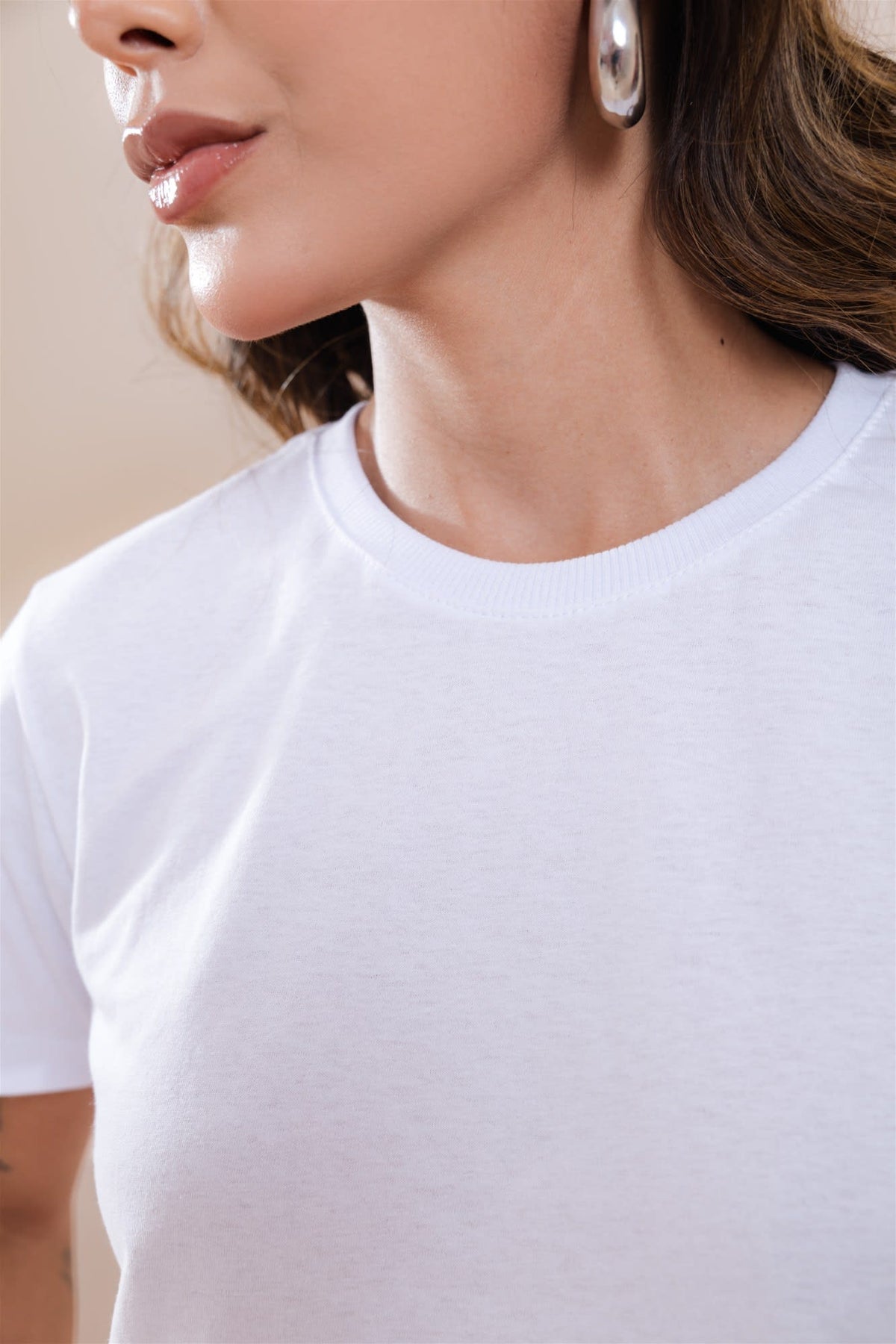 T-Shirt Básica - Branco