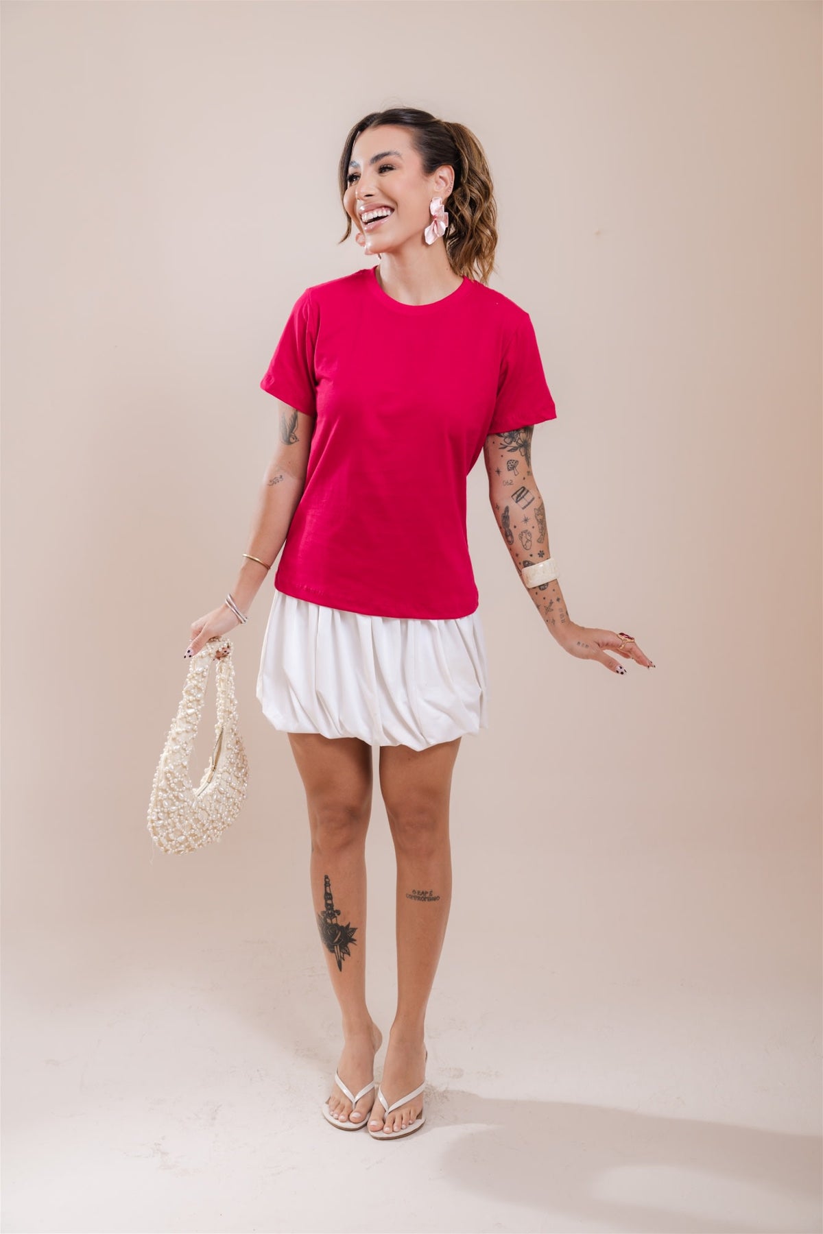 T-Shirt Básica - Pink