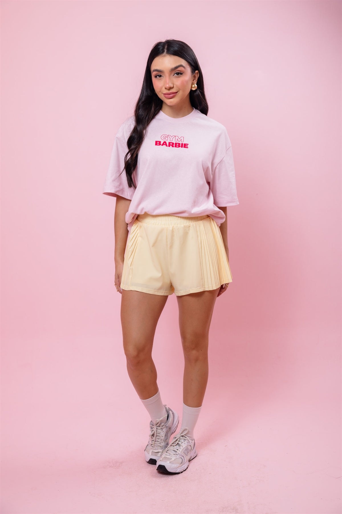 Max T-Shirt - Gym Barbie - Rosa Bebê