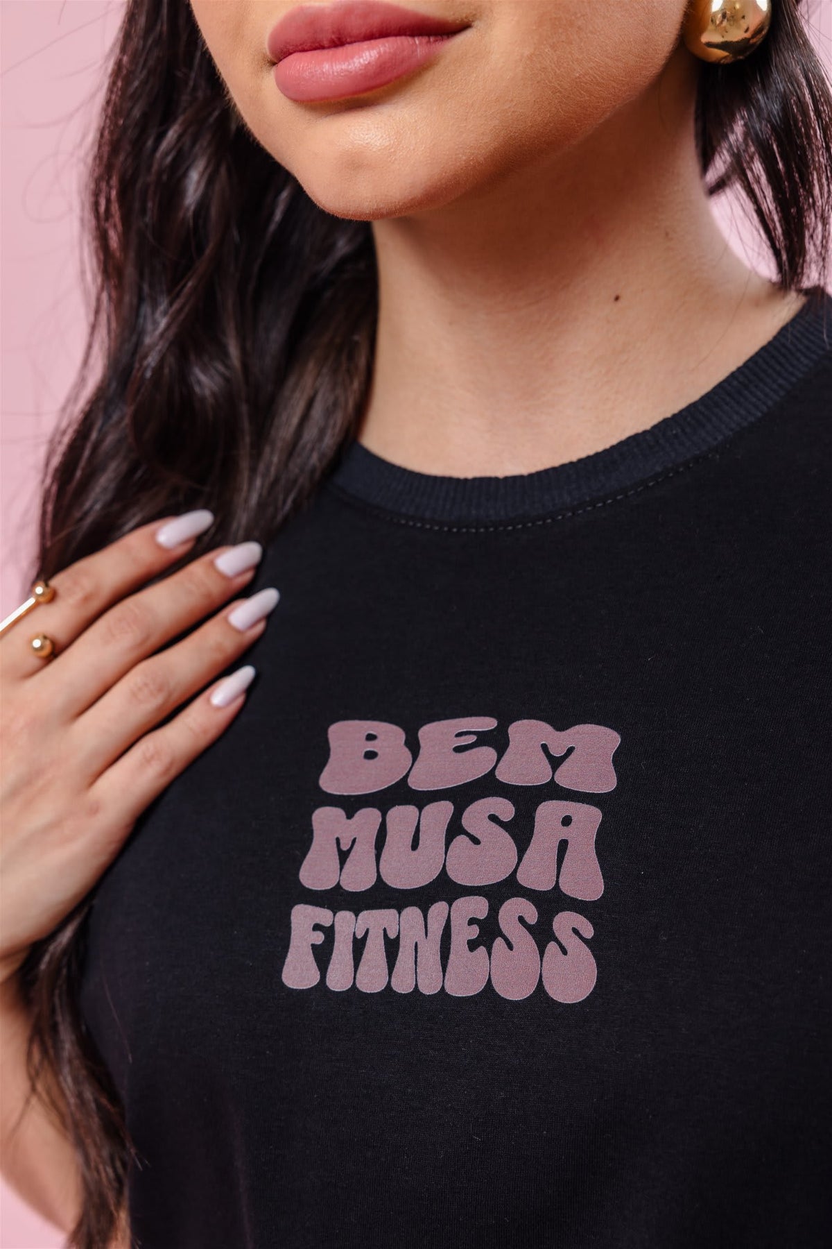 Max T-Shirt -  Mona Lisa Fitness - Preto