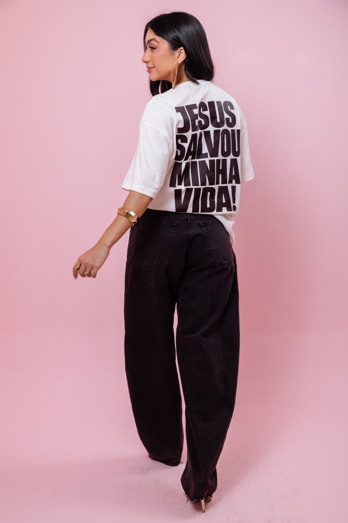 Max T-Shirt -  Jesus Salvou Minha Vida - OFF