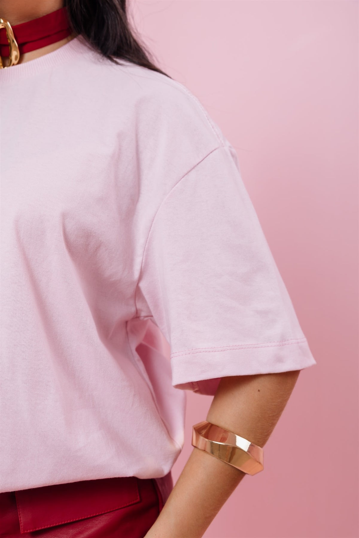 Max T-Shirt - Básica - Rosa Bebê