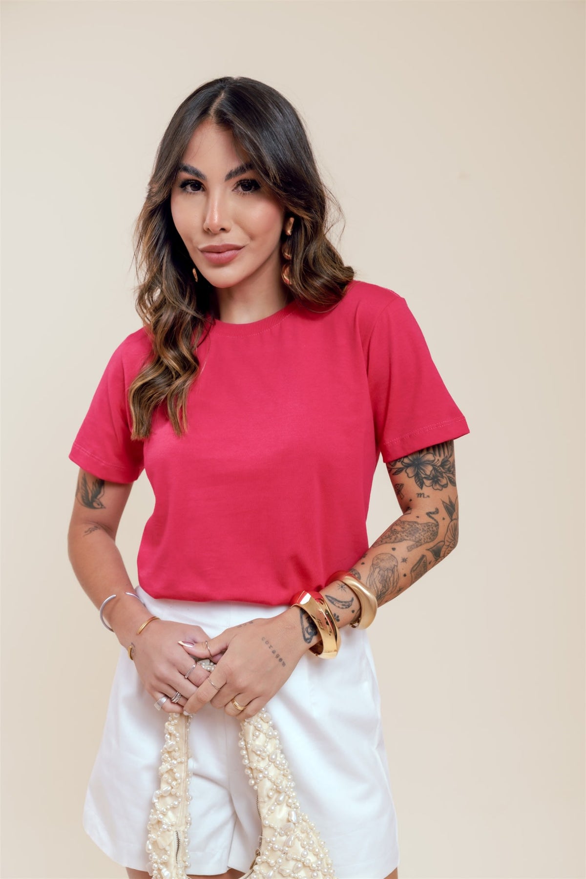 T-Shirt - Básica - Pink