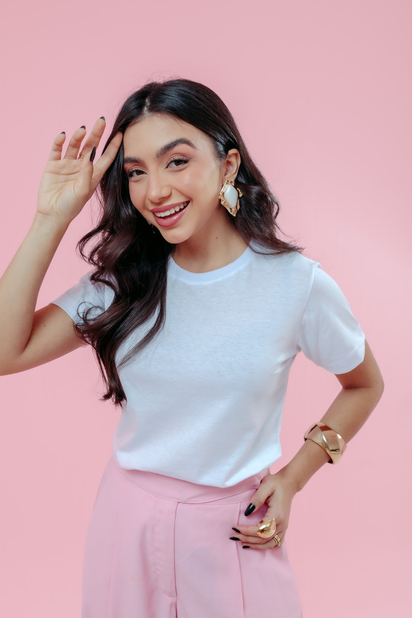 T-Shirt Básica - Branco
