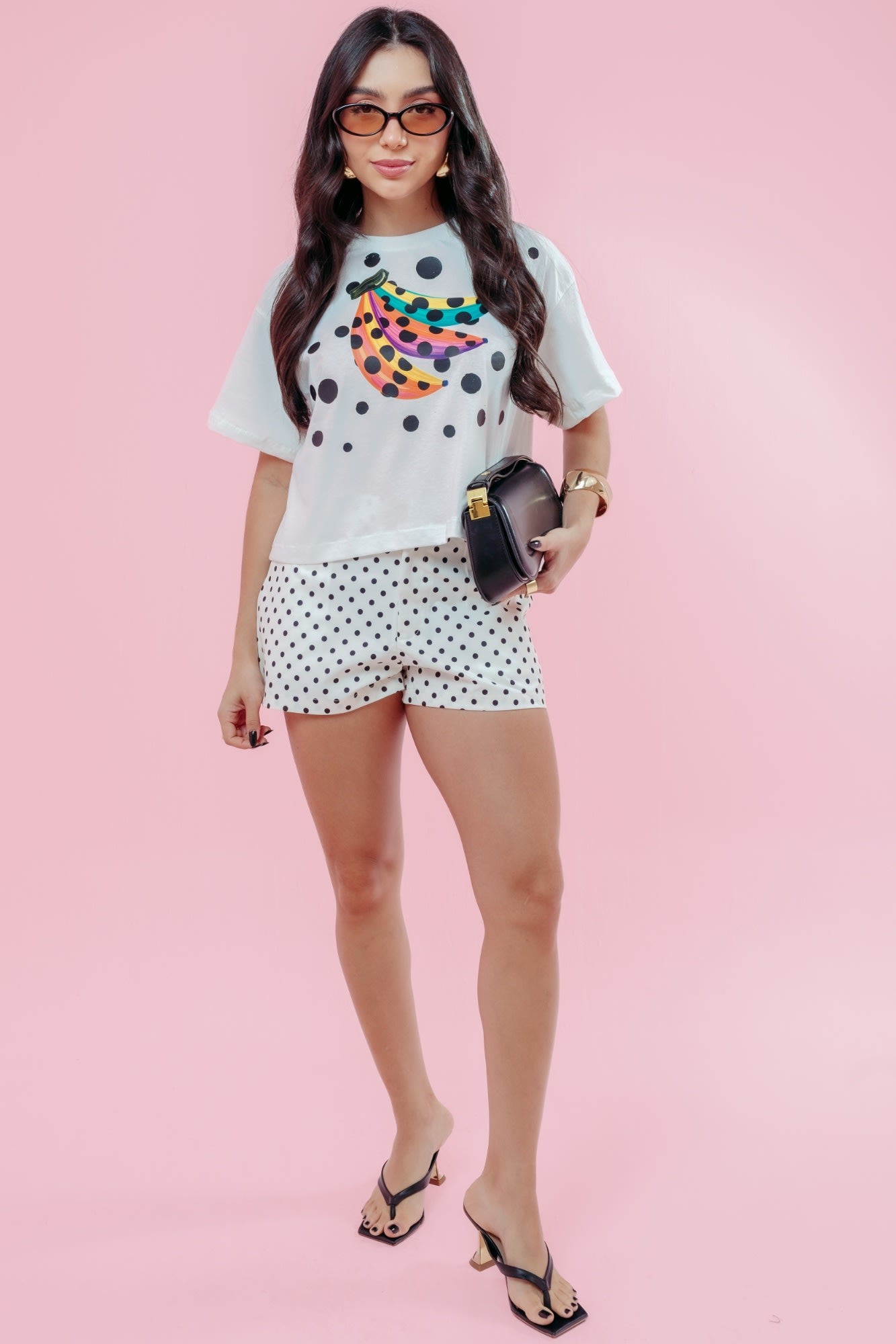 Cropped Oversized - Bananas - Off